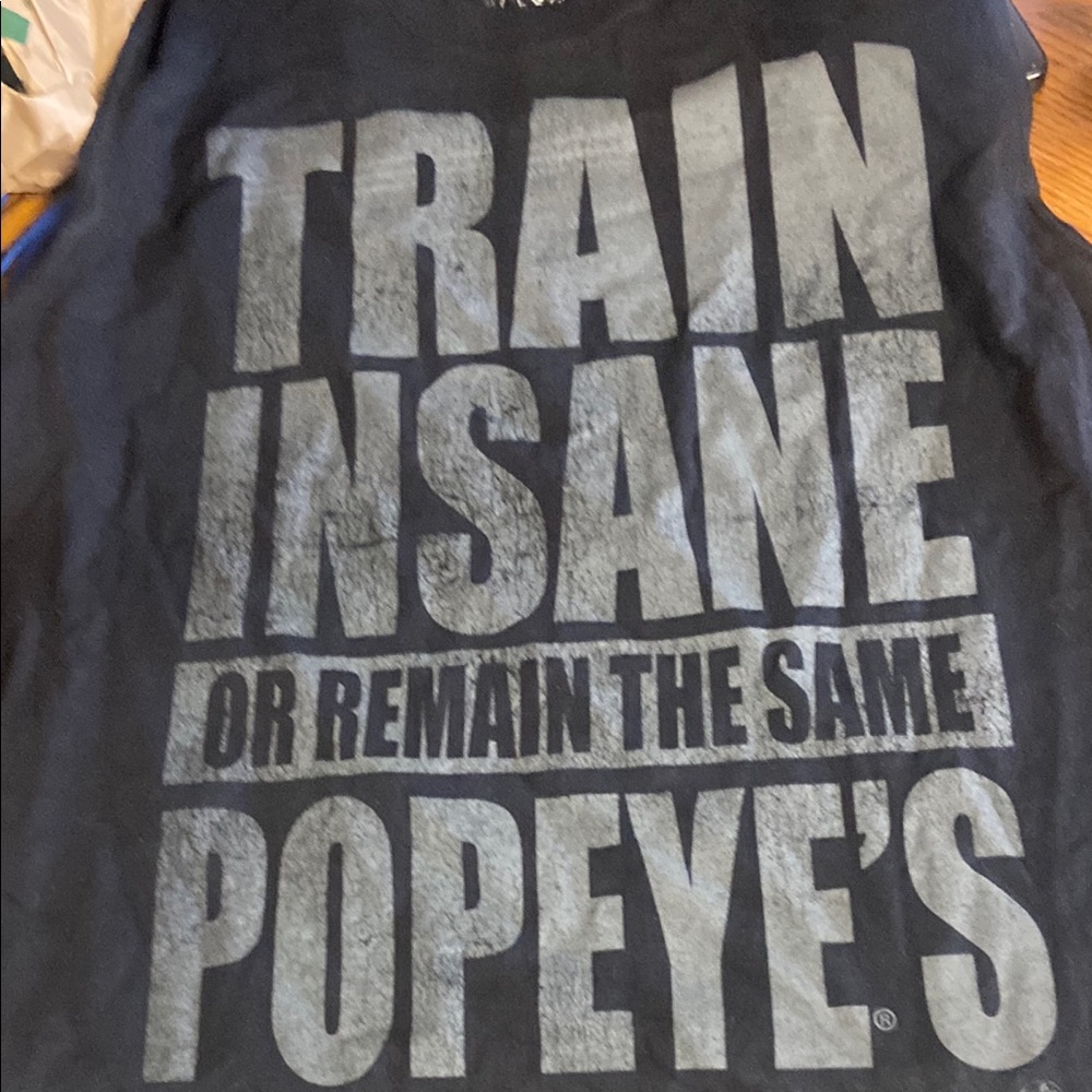 Popeyes gear tank top